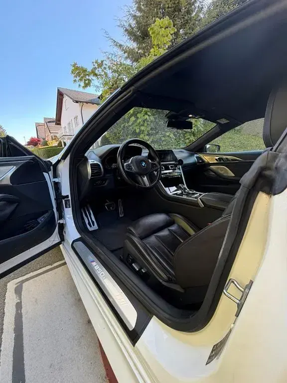 Brugt BMW M850 Performance 530 HK (389 kW) 2019 Hvid Coupe