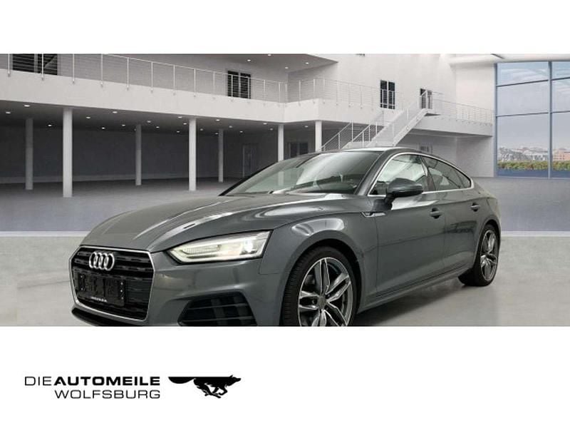 Monsungrau metallic Gebraucht 2018 Audi A5 Limousine | 23.890 € (Guter Preis) - Bild 1/4