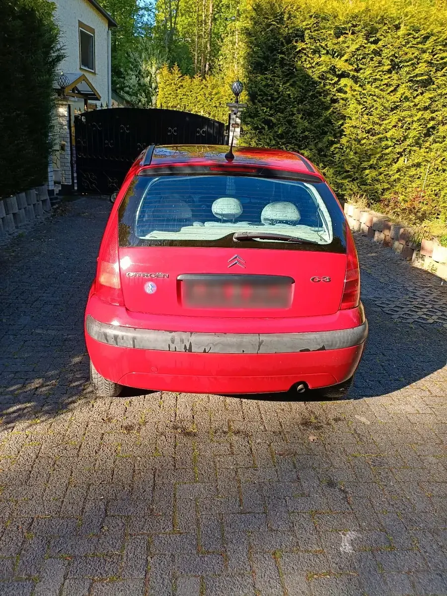 Gebraucht Citroën C3 60 PS (44 kW) 2002 Rot Kleinwagen