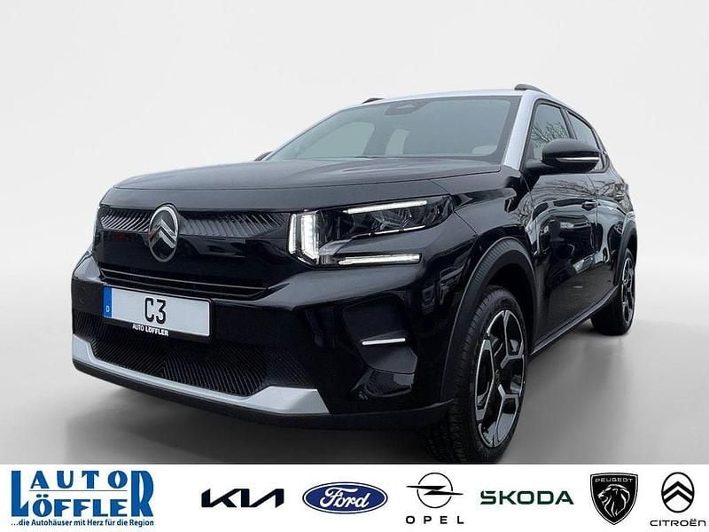 Neu Citroën C3 101 PS (74 kW) 2026 Schwarz Limousine