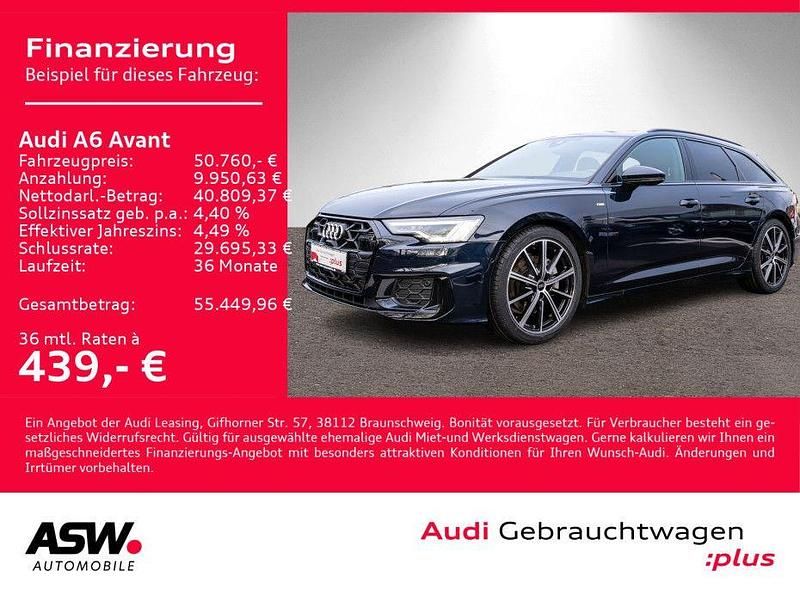 Gebraucht Audi A6 S-Line 265 PS (194 kW) 2024 Firmamentblau metallic Kombi