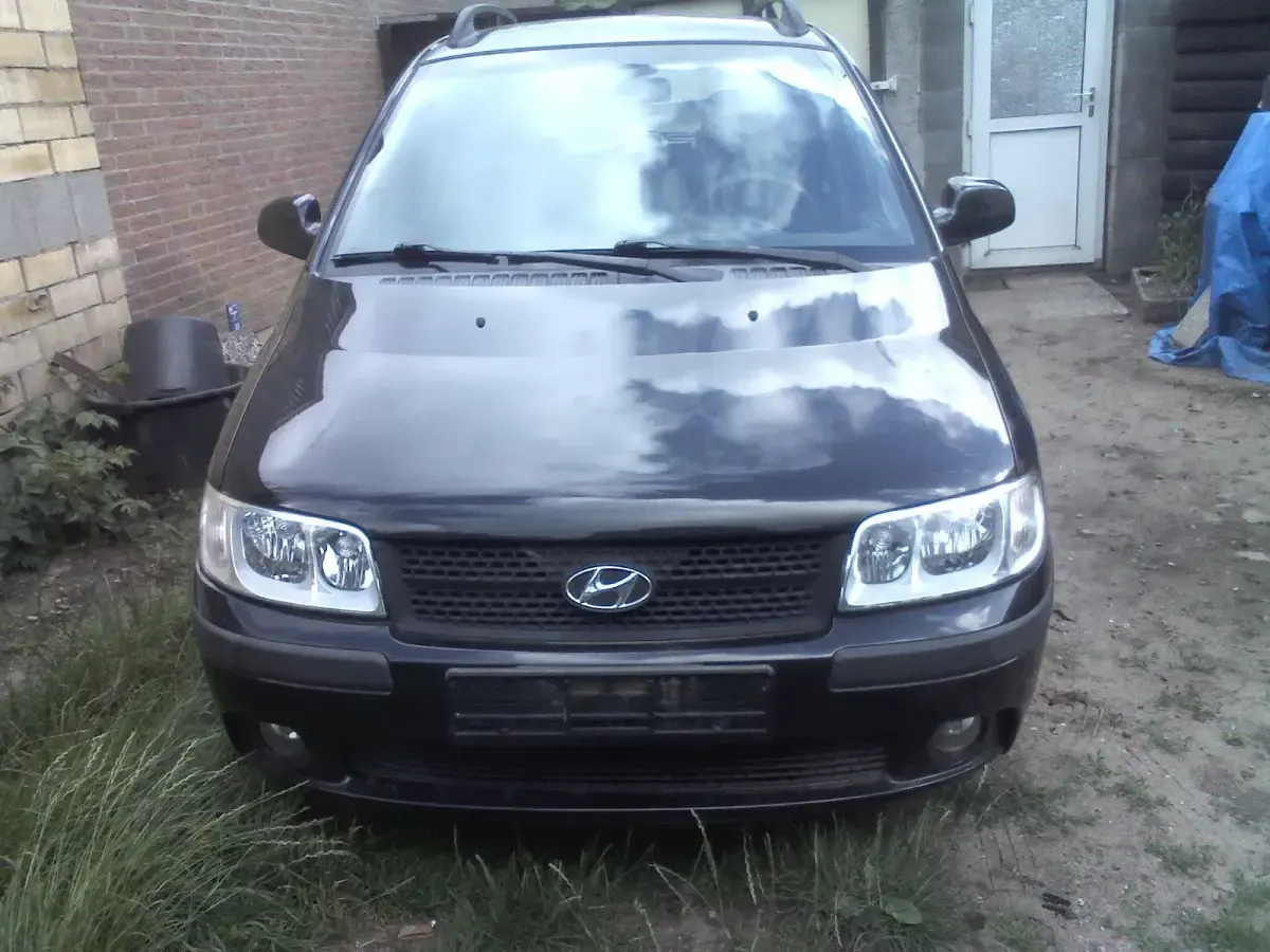 Gebraucht Hyundai Matrix 101 PS (74 kW) 2008 Schwarz Van / Kleinbus