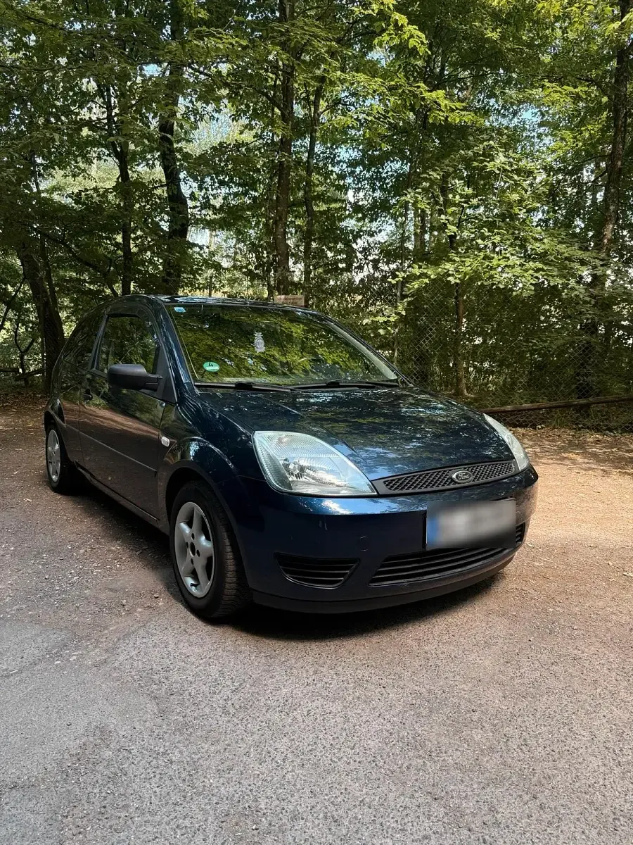 Gebraucht Ford Fiesta 100 PS (73 kW) 2004 Blau Kleinwagen