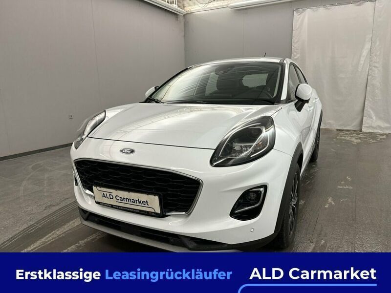 Frostweiß Gebraucht 2021 Ford Puma Titanium SUV | 19.480 € (Guter Preis) - Bild 1/4
