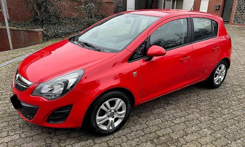 Rot Gebraucht 2015 Opel Corsa Kleinwagen | 6.300 € (Fairer Preis) - Bild 1/4