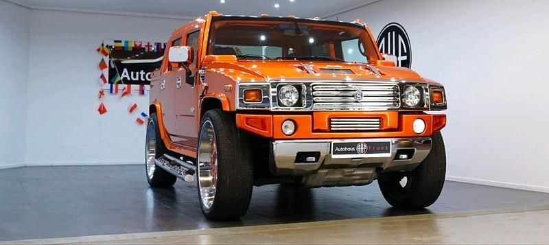 Orange Gebraucht 2009 Hummer H2 SUV | 49.000 € - Bild 1/4