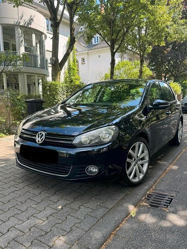 Schwarz Gebraucht 2009 VW Golf VI Highline Limousine | 4.444 € (Fairer Preis) - Bild 1/4