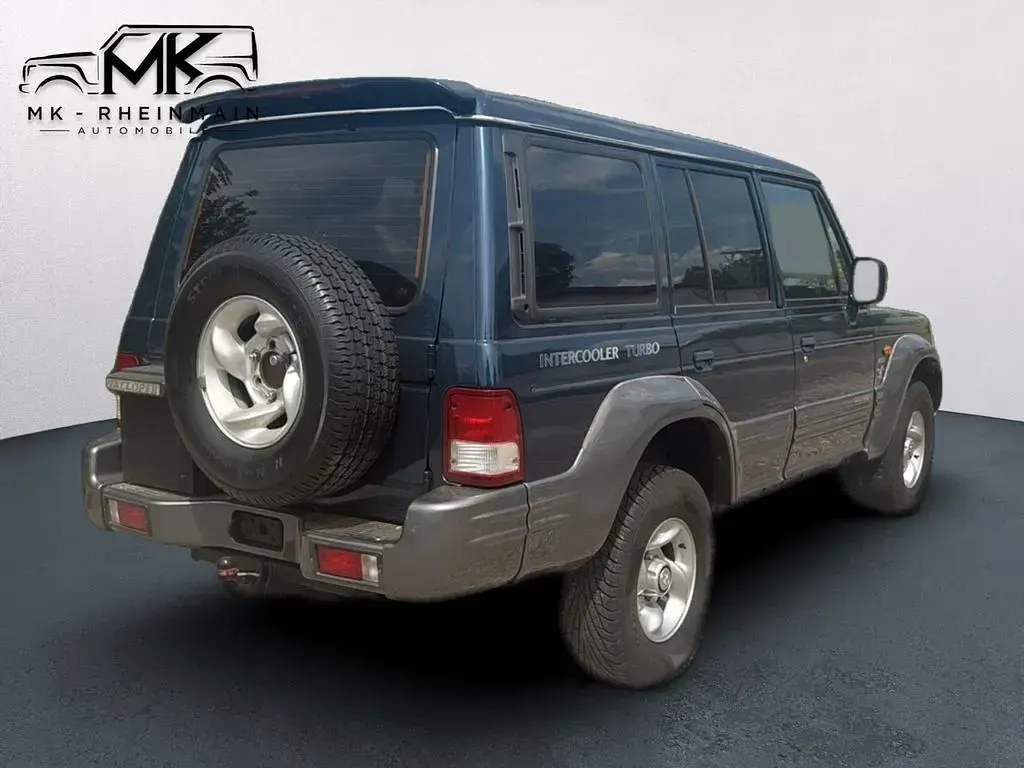 Gebraucht Hyundai Galloper 99 PS (72 kW) 2001 Grün SUV