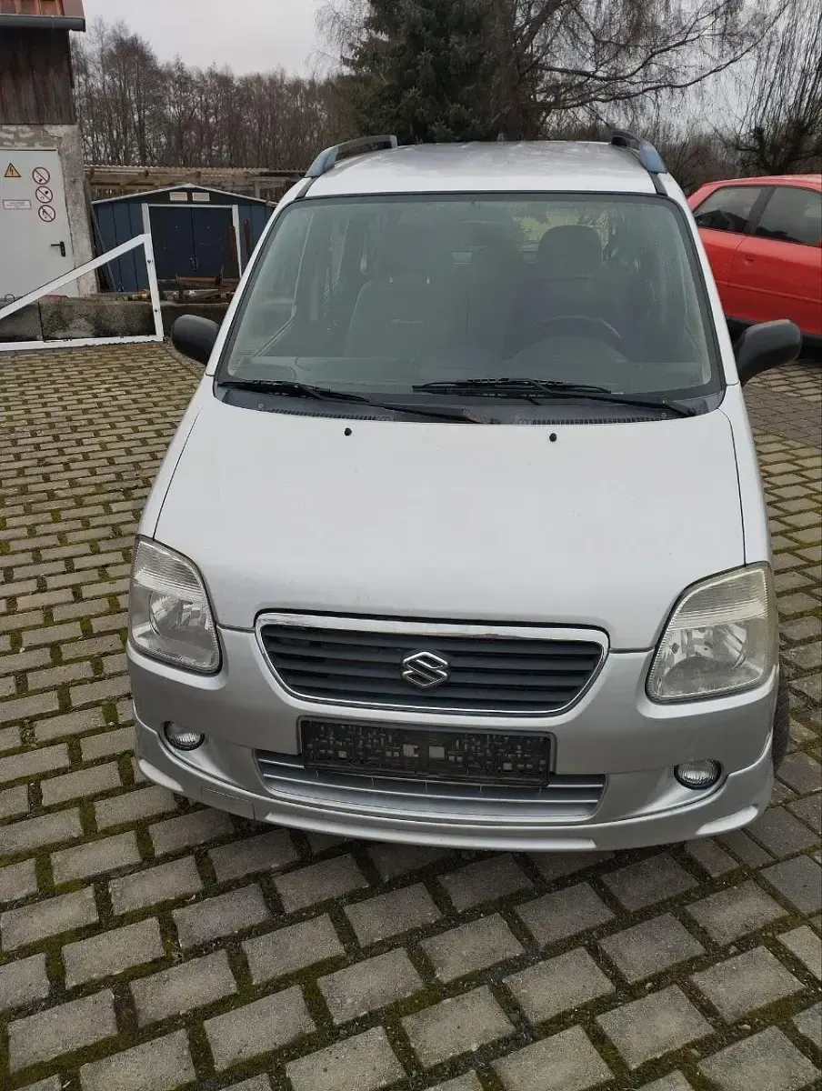 Gebraucht Suzuki Wagon R+ 76 PS (55 kW) 2003 Silber Van / Kleinbus