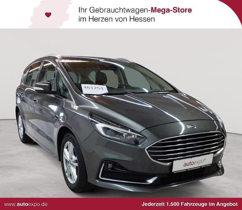Grau Gebraucht 2022 Ford S-MAX Titanium Van / Kleinbus | 19.589 € (Superpreis) - Bild 1/4