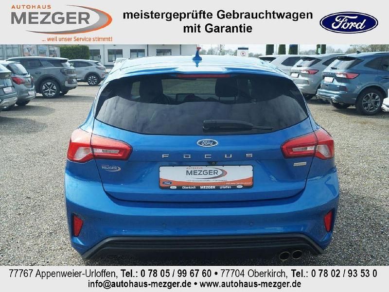 Gebraucht Ford Focus ST-Line 125 PS (91 kW) 2018 Blau Limousine