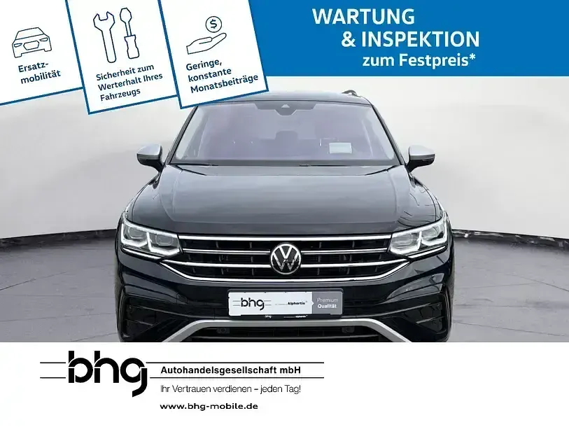 Gebraucht VW Tiguan Allspace Elegance 245 PS (180 kW) 2023 Schwarz SUV