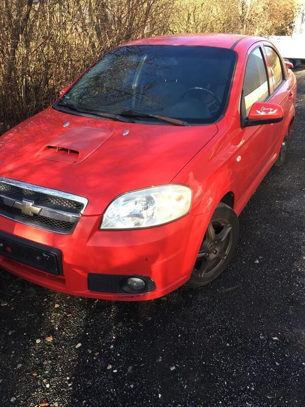 Rot Gebraucht 2007 Chevrolet Aveo Limousine | 1.200 € (Guter Preis) - Bild 1/4