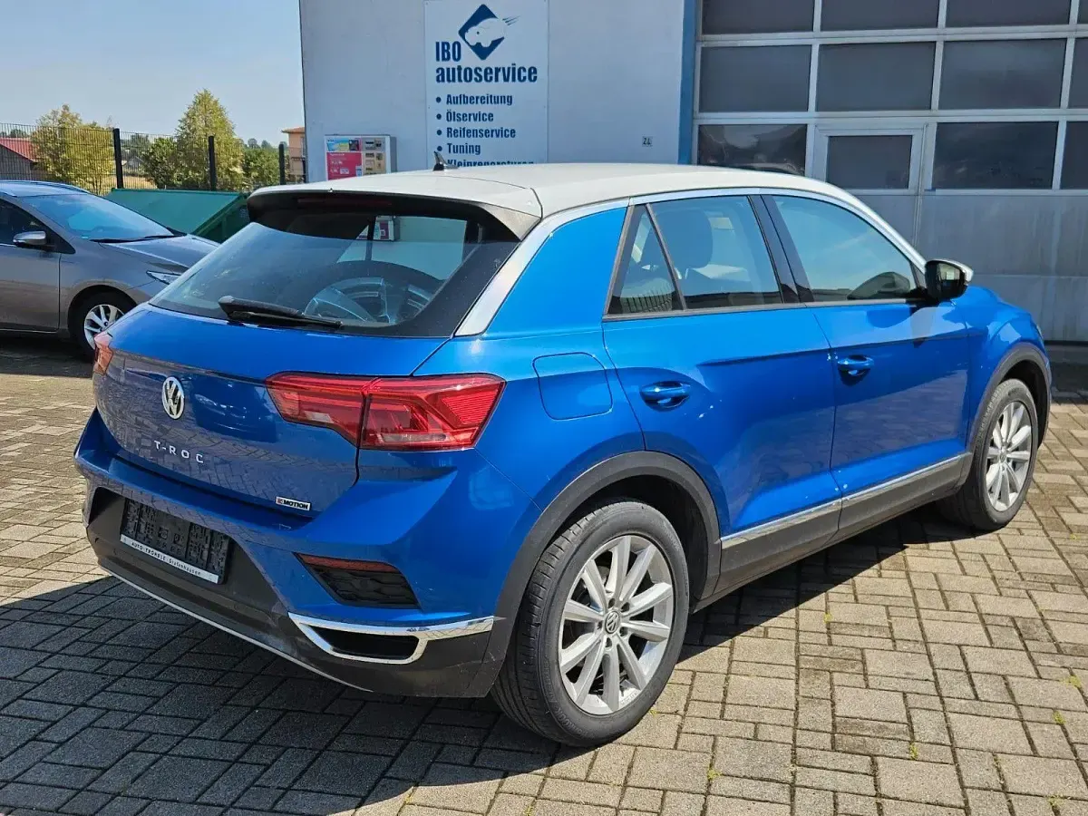 Gebraucht VW T-Roc Style 150 PS (110 kW) 2017 Blau SUV