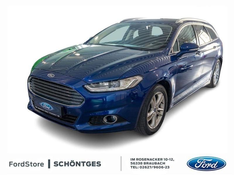 Gebraucht Ford Mondeo Titanium 150 PS (110 kW) 2017 Blau Kombi