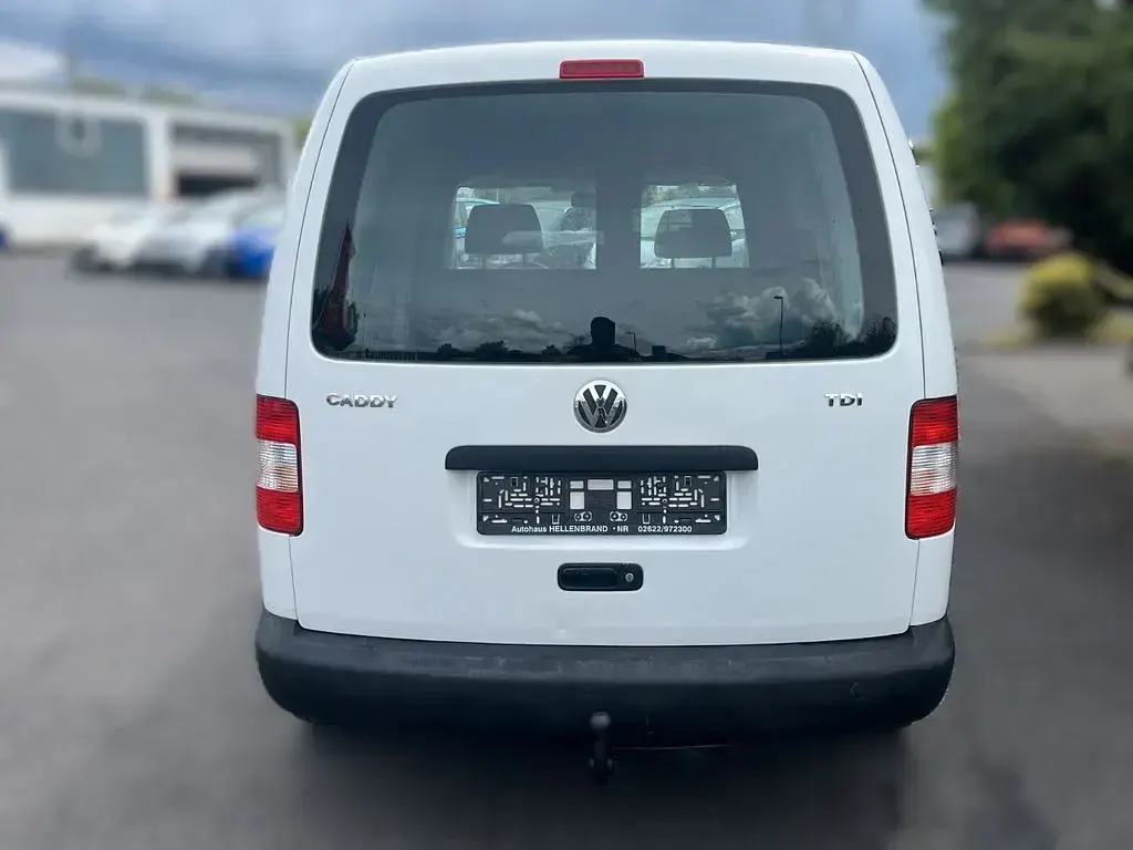 Gebraucht VW Caddy 105 PS (77 kW) 2010 Weiß Van / Kleinbus