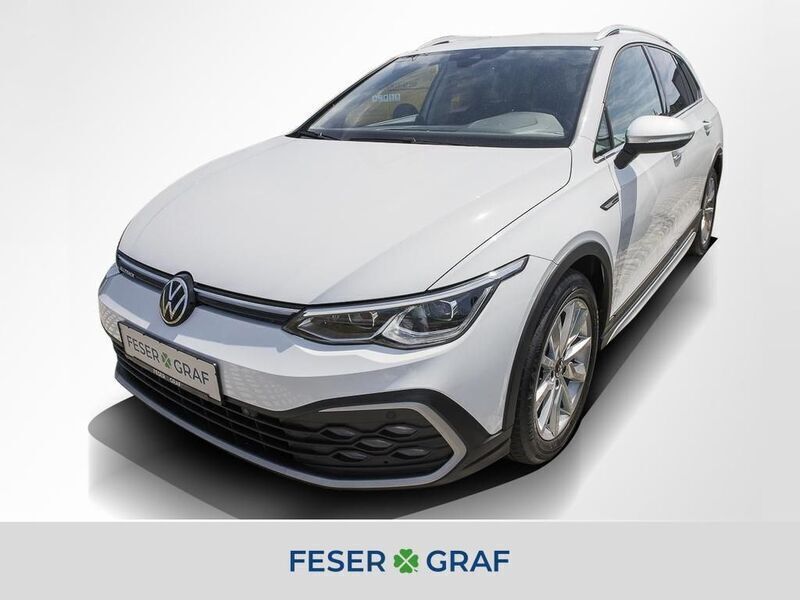 Pure white Gebraucht 2022 VW Golf Alltrack Kombi | 28.840 € (Fairer Preis) - Bild 1/2