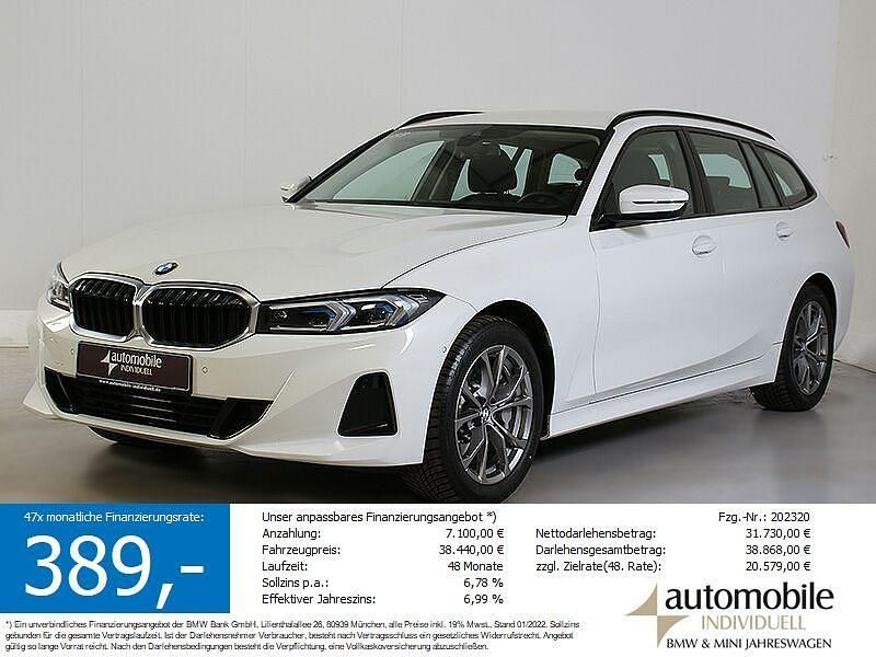Alpinweiss Gebraucht 2024 BMW 330 Shadowline Kombi | 37.850 € - Bild 1/4