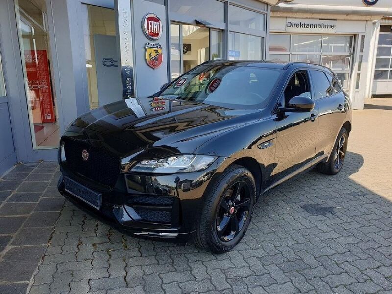 Schwarz Gebraucht 2018 Jaguar F-Pace Ingenium SUV | 21.900 € (Etwas zu teuer) - Bild 1/4