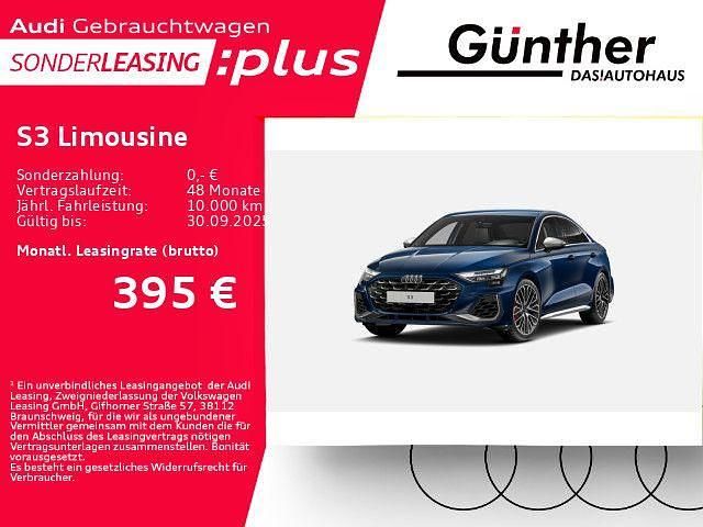 Ascariblau metallic Gebraucht 2024 Audi S3 Ambiente Limousine | 42.999 € (Superpreis) - Bild 1/4