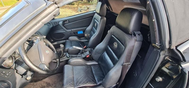 Gebraucht Alfa Romeo Spider 150 PS (110 kW) 1998 Schwarz Cabrio