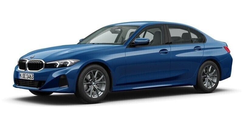 Blau Gebraucht 2024 BMW 318 Shadowline Limousine | 32.543 € (Superpreis) - Bild 1/4