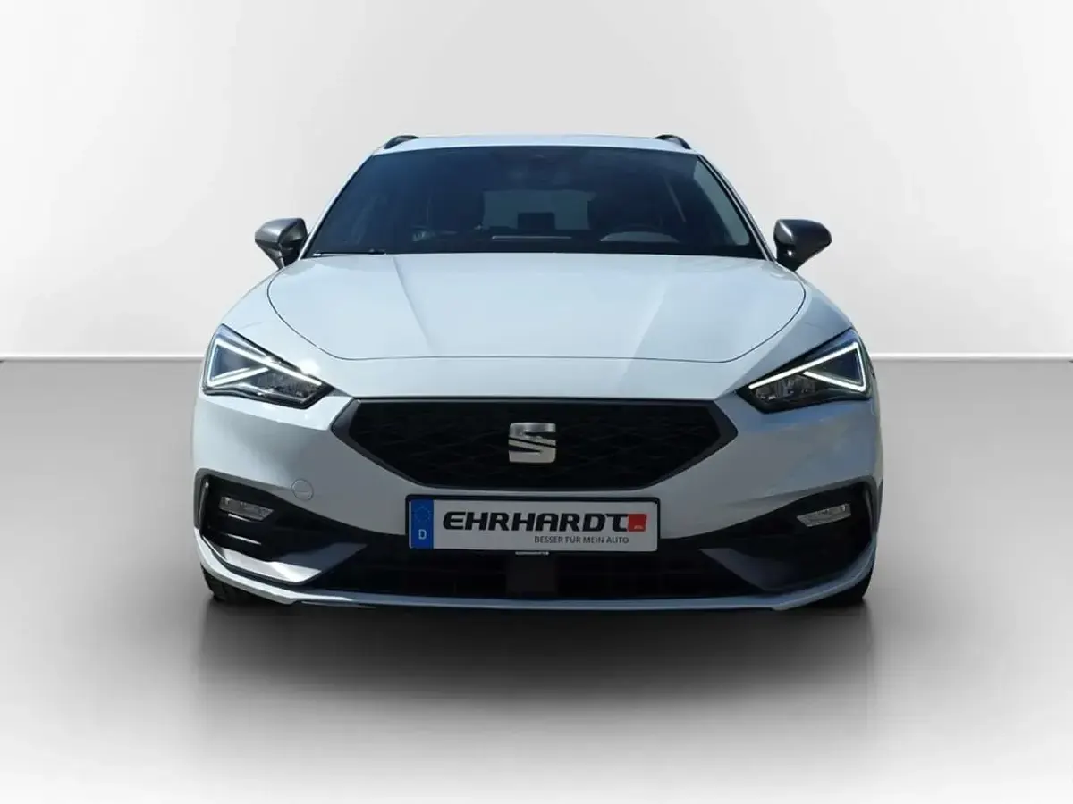 Gebraucht Seat Leon FR 150 PS (110 kW) 2021 Nevada weiss metallic Kombi