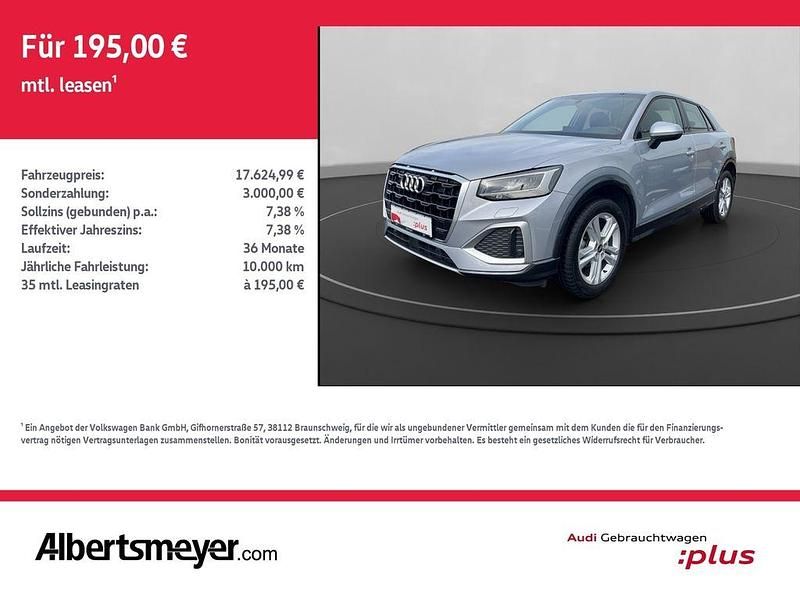 Silber Gebraucht 2021 Audi Q2 Advanced Plus SUV | 16.625 € (Superpreis) - Bild 1/4