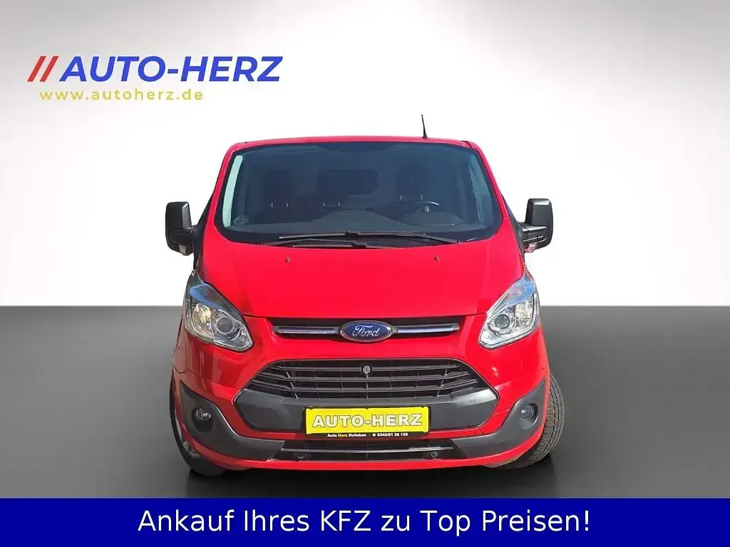 Gebraucht Ford Transit Custom Trend 131 PS (96 kW) 2017 Rot Van / Kleinbus