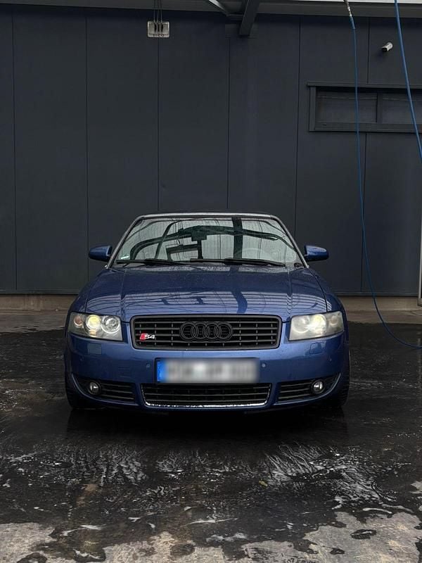 Blau Gebraucht 2002 Audi A4 Cabriolet Cabrio | 1.600 € (Superpreis) - Bild 1/4