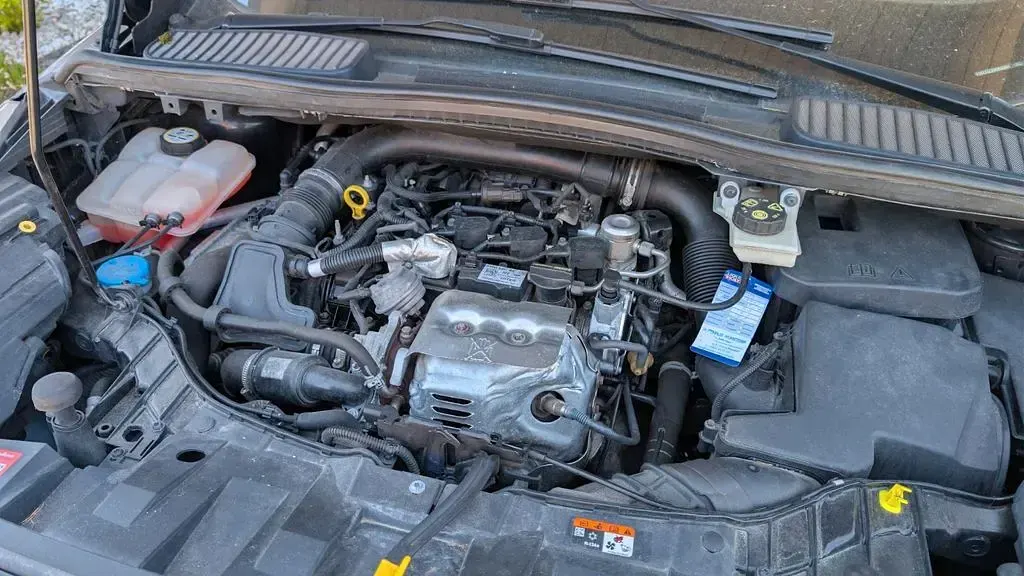 Gebraucht Ford C-MAX Ambiente 101 PS (74 kW) 2016 Schwarz Van / Kleinbus