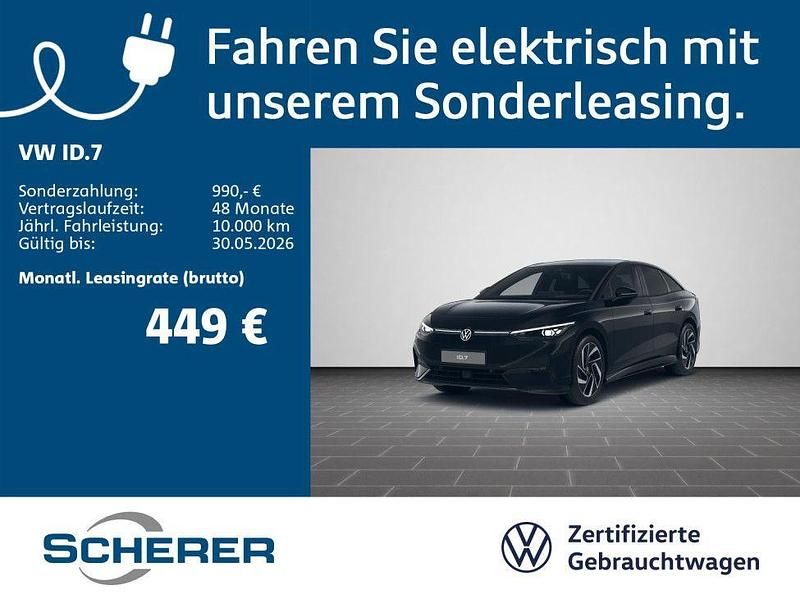 Gebraucht VW ID.7 Pro 210 kW (286 PS) 2025 Grenadillschwarz metallic (metallic) Limousine