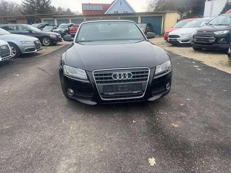 Brillantschwarz Gebraucht 2011 Audi A5 Cabriolet Cabrio | 10.390 € (Superpreis) - Bild 1/4
