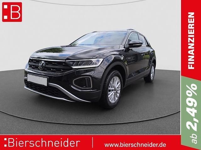 Schwarz Gebraucht 2024 VW T-Roc Life SUV | 20.940 € (Guter Preis) - Bild 1/4