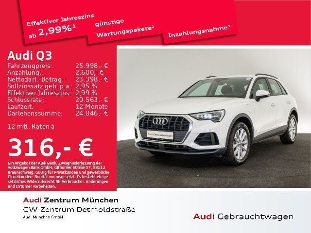 Ibisweiß Gebraucht 2022 Audi Q3 Design SUV | 26.878 € (Superpreis) - Bild 1/2