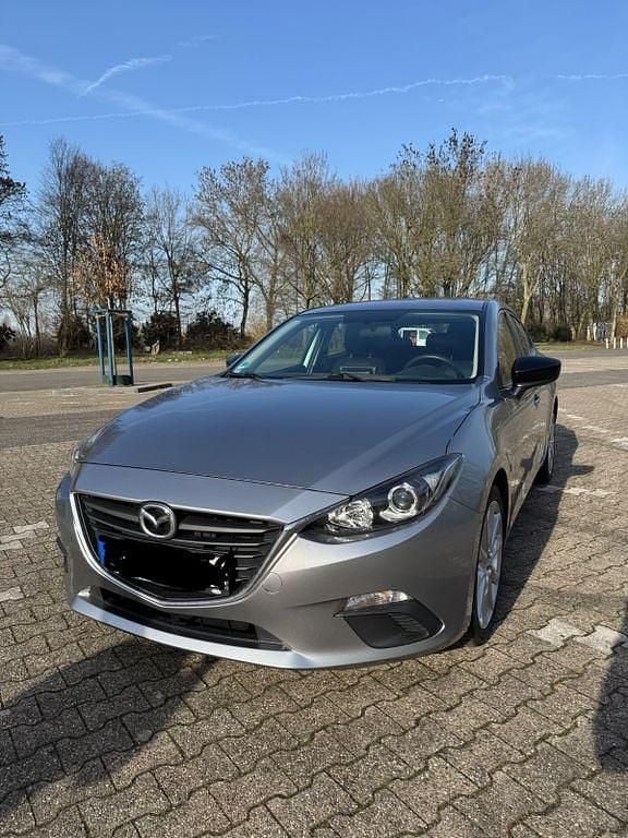 Gebraucht Mazda 3 Prime-Line 101 PS (74 kW) 2015 Silber Limousine