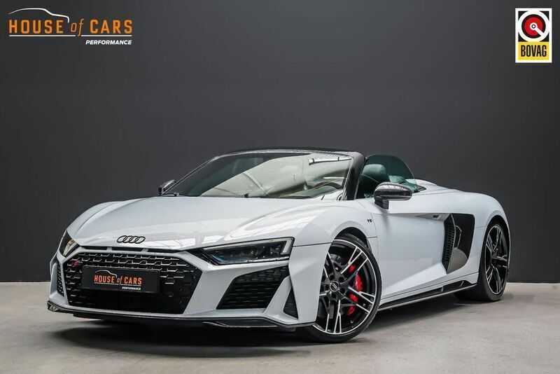 Grau Gebraucht 2020 Audi R8 Spyder Performance Cabrio | 169.394 € (Teuer) - Bild 1/4