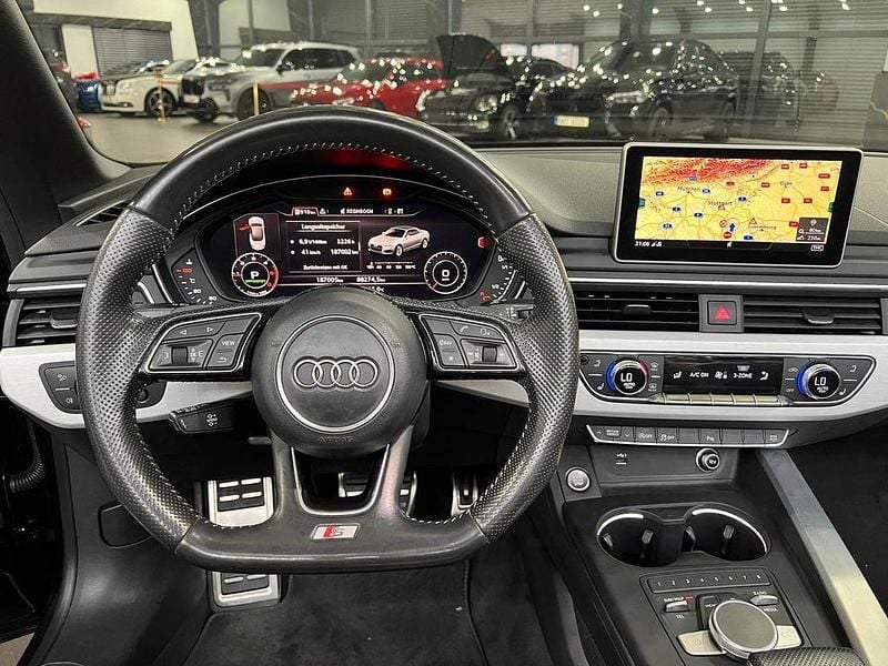 Gebraucht Audi A5 Cabriolet S-Line 150 PS (110 kW) 2018 Mythosschwarz Cabrio