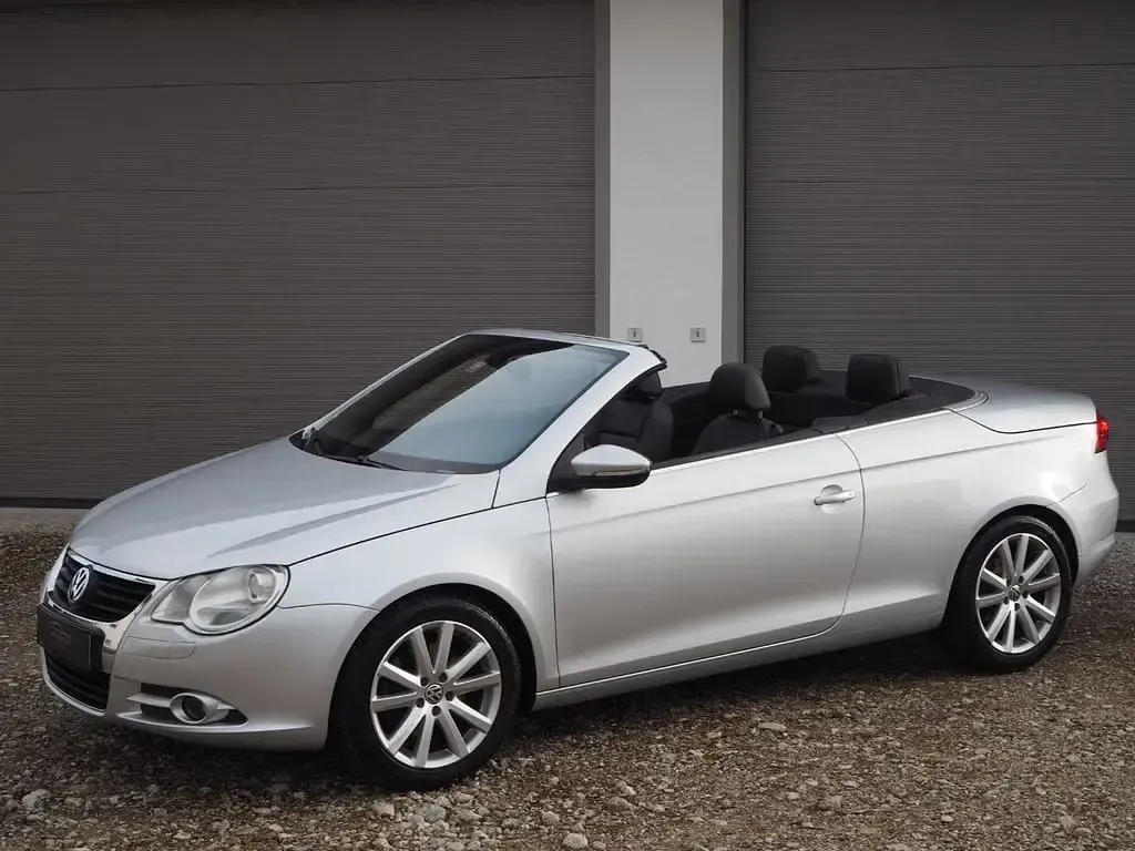 Gebraucht VW Eos 160 PS (117 kW) 2010 Silber Cabrio
