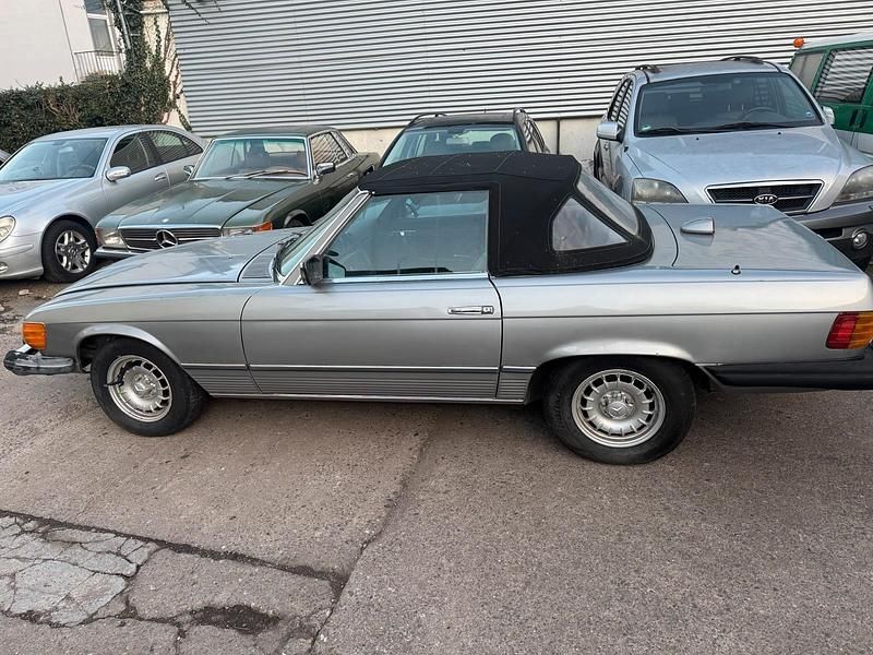 Silber Gebraucht 1977 Mercedes SL450 Cabrio | 7.500 € - Bild 1/4