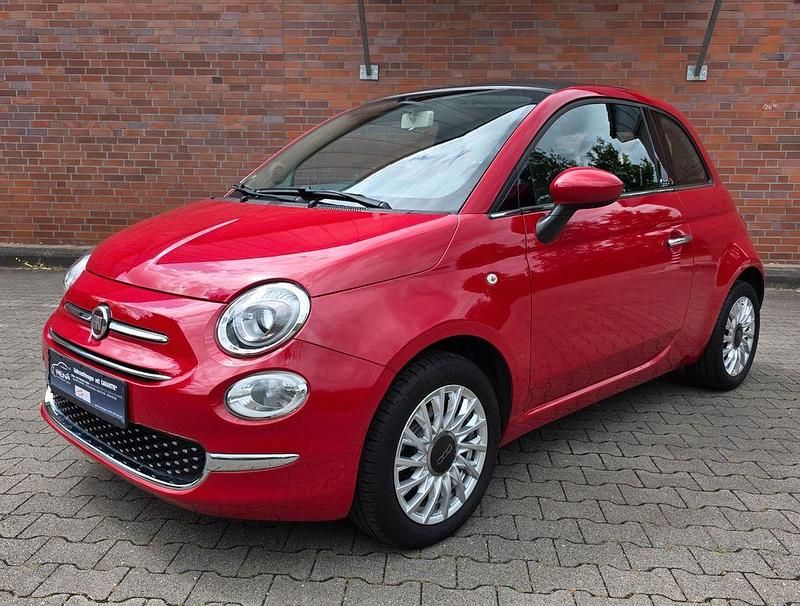 Rot Gebraucht 2016 Fiat 500C Lounge Cabrio | 7.950 € (Guter Preis) - Bild 1/4