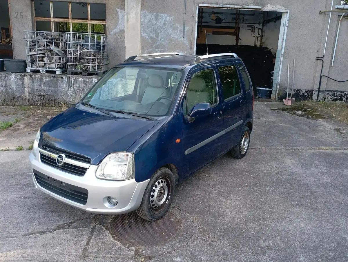 Gebraucht Opel Agila 54 PS (39 kW) 2006 Blau Kleinwagen