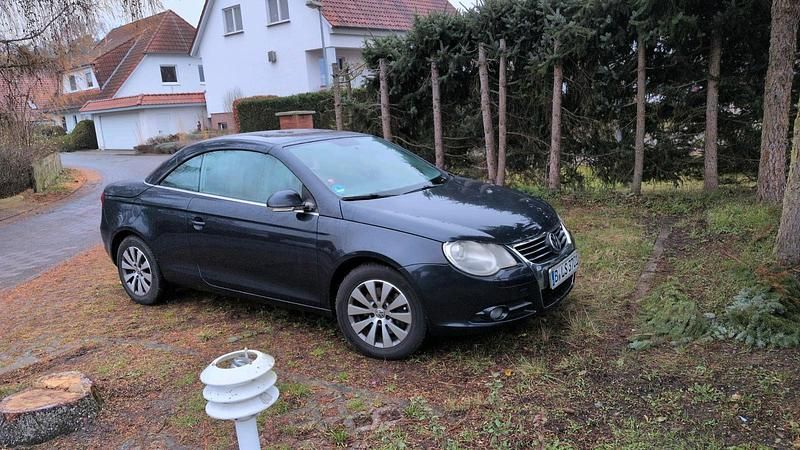 Blau Gebraucht 2007 VW Eos Cabrio | 5.000 € (Teuer) - Bild 1/2