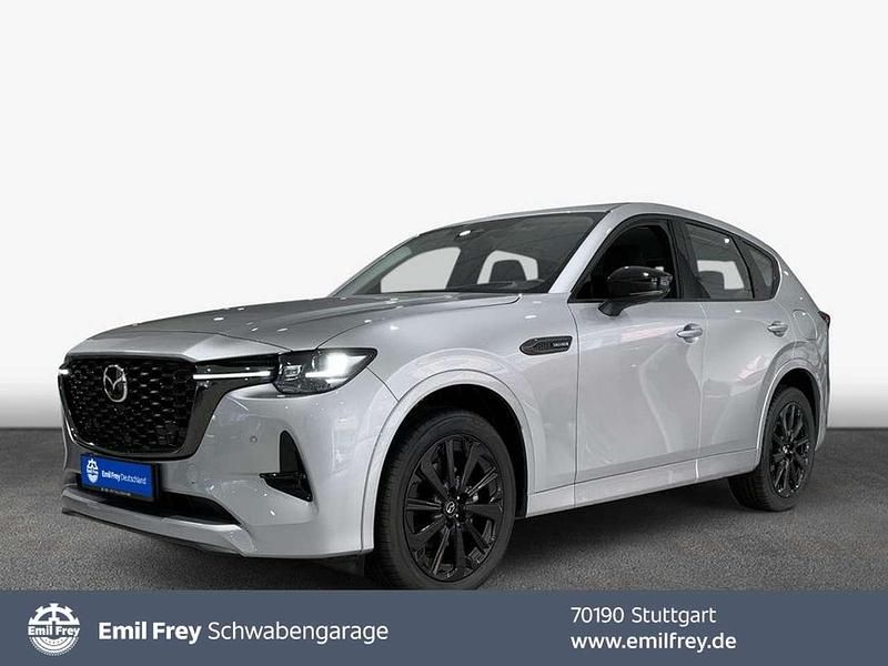 Sonic silver metallic Neu 2025 Mazda CX-60 Homura-Line SUV | 44.690 € - Bild 1/4