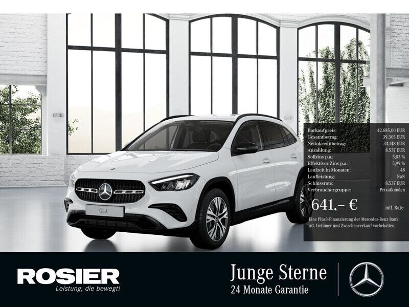 Weiß Gebraucht 2024 Mercedes GLA220 Advanced SUV | 42.685 € (Superpreis) - Bild 1/4