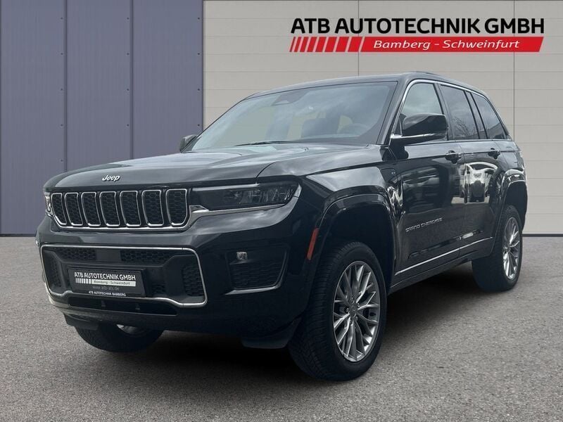 Diamond black (schwarz) Gebraucht 2023 Jeep Grand Cherokee Overland SUV | 74.990 € (Fairer Preis) - Bild 1/4