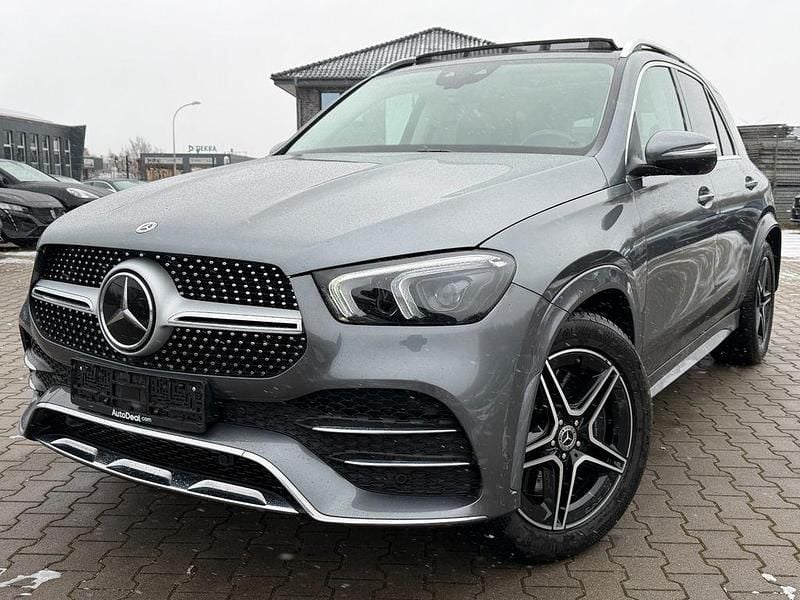 Grau Gebraucht 2023 Mercedes GLE350 AMG line SUV | 46.410 € (Guter Preis) - Bild 1/4