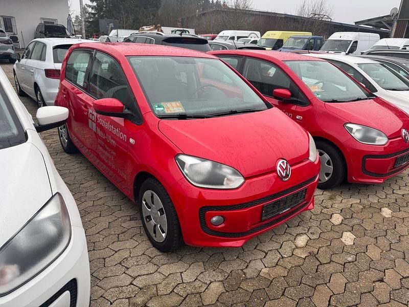 Gebraucht VW up! move up! 60 PS (44 kW) 2015 Rot Kleinwagen