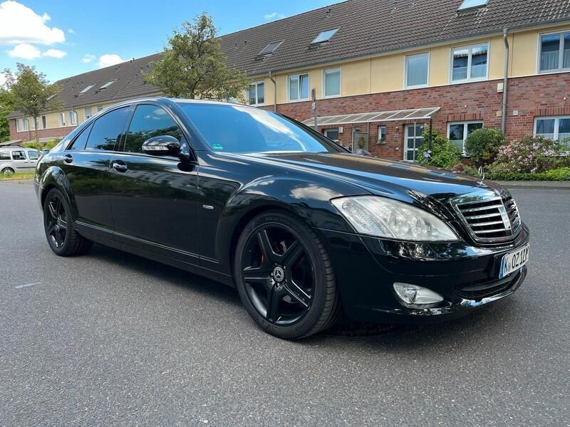 Schwarz Gebraucht 2008 Mercedes S320 Limousine | 8.200 € (Superpreis) - Bild 1/4