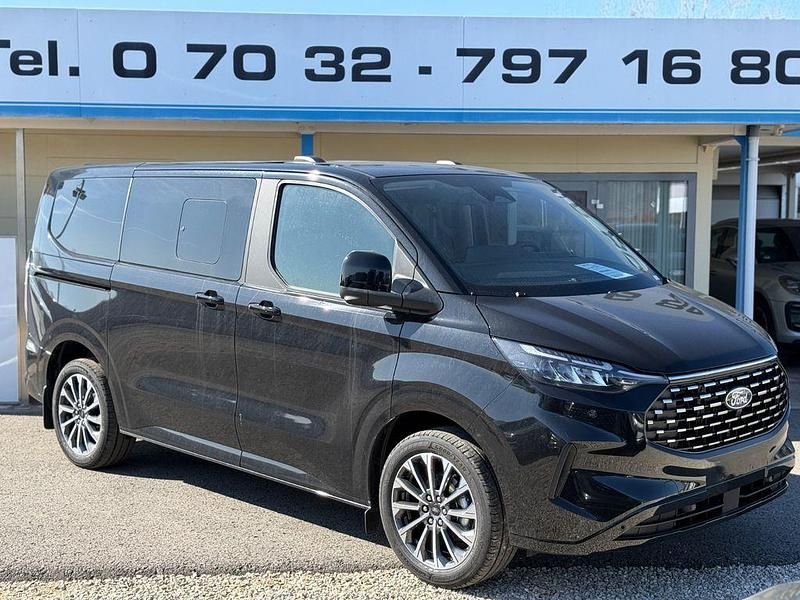 Schwarz Neu 2025 Ford Tourneo Custom Titanium X Van / Kleinbus | 56.990 € (Fairer Preis) - Bild 1/4